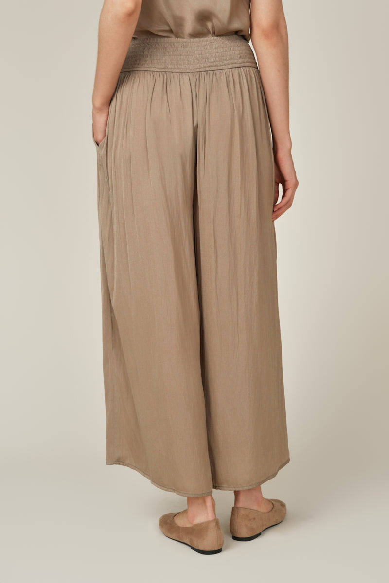 Wide Satin Pants