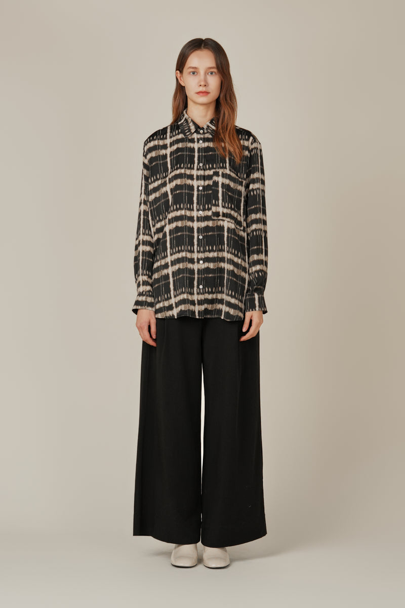 Wide Leg Tencel Pants