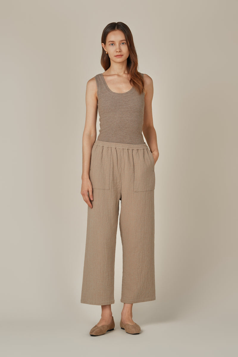 Thick Gauze Pants