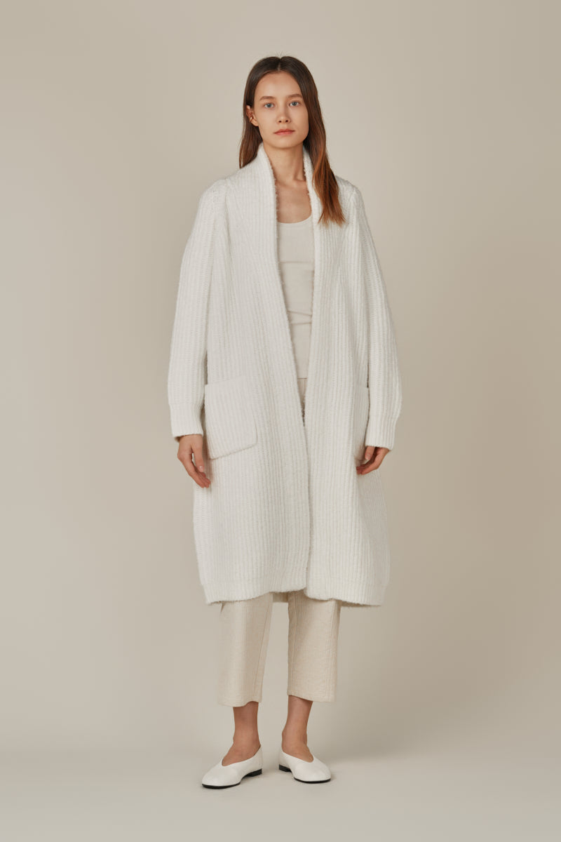 Long Shawl Collar Cardigan