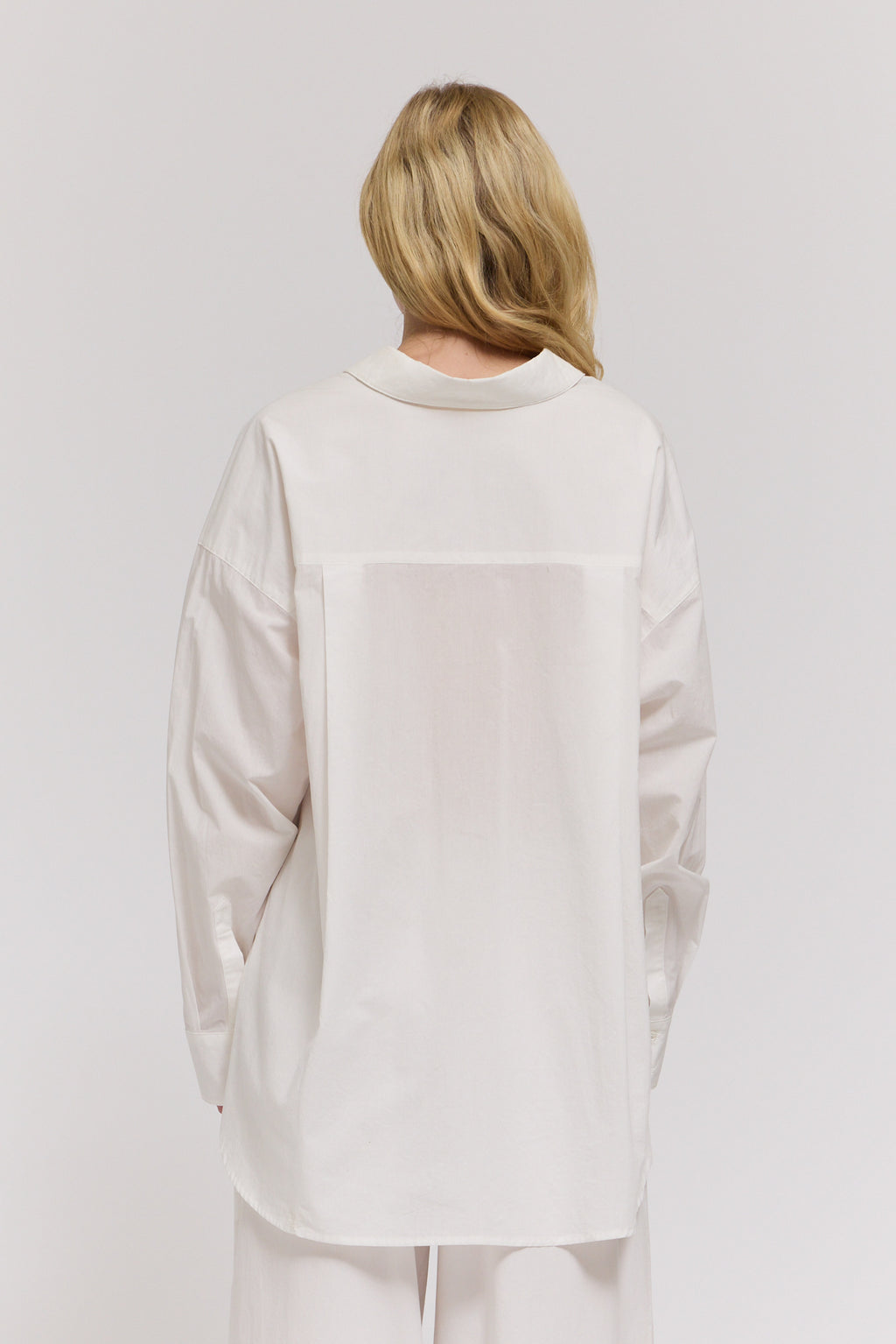 Oversized Shirt in Off White