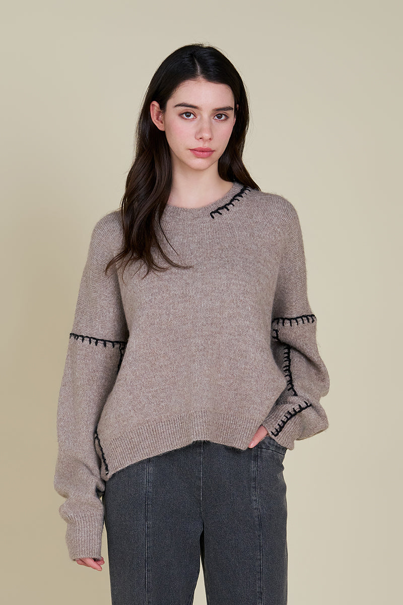 Whipstitch Sweater