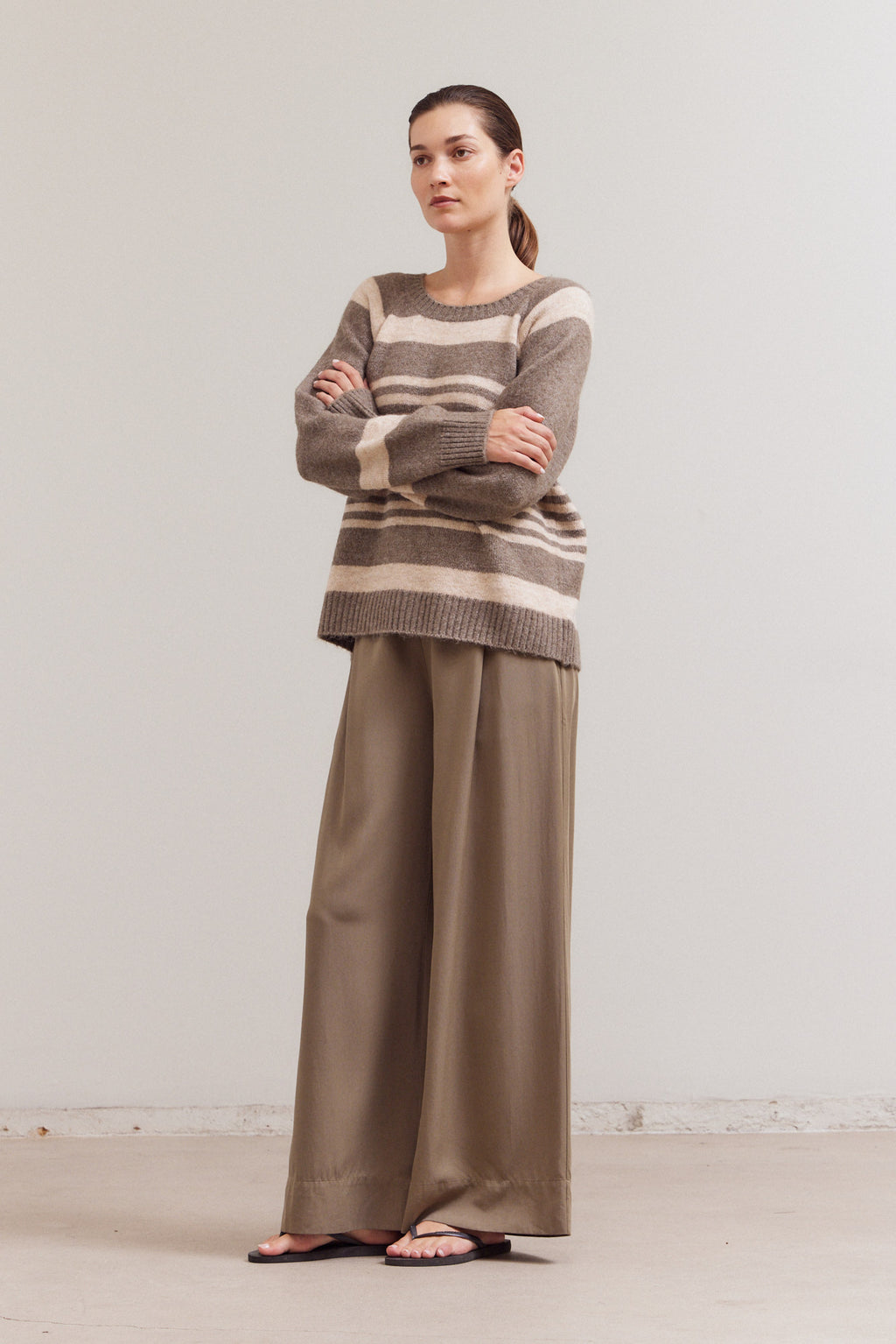 Thick Thin Stripe Sweater