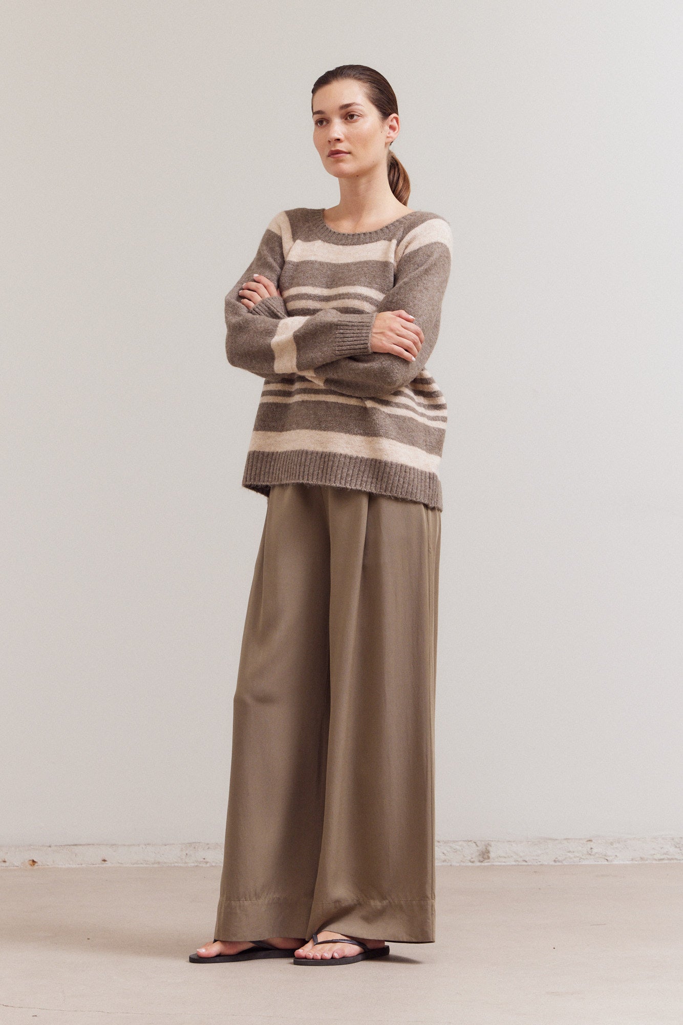 Thick Thin Stripe Sweater