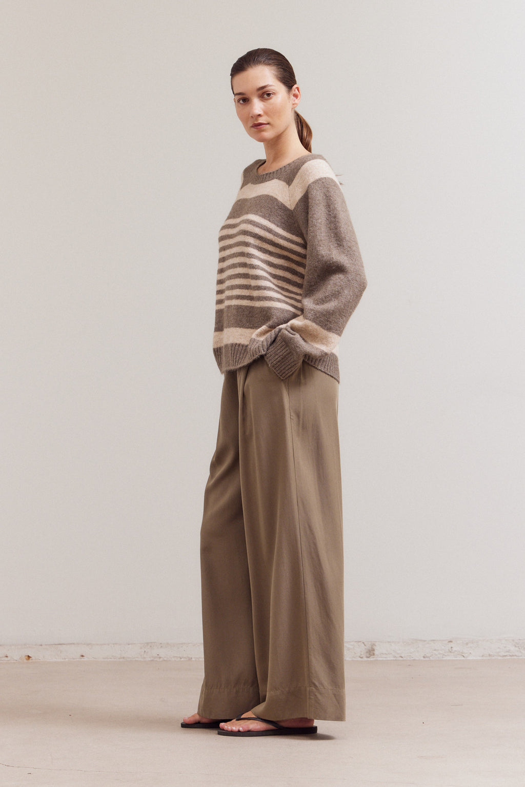 Thick Thin Stripe Sweater