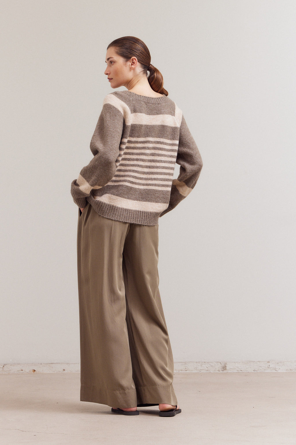 Thick Thin Stripe Sweater