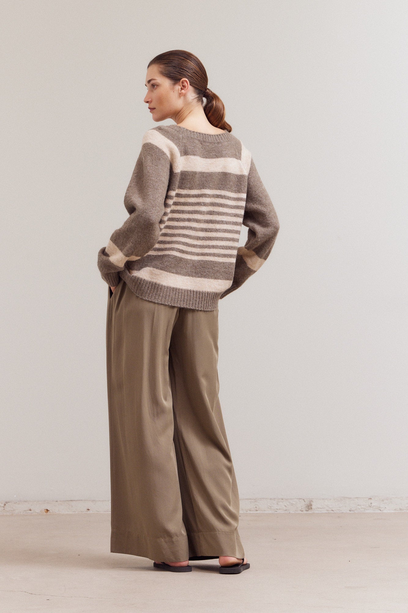 Thick Thin Stripe Sweater