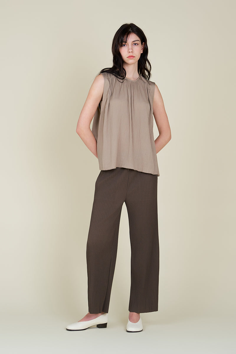 Pleated Pants