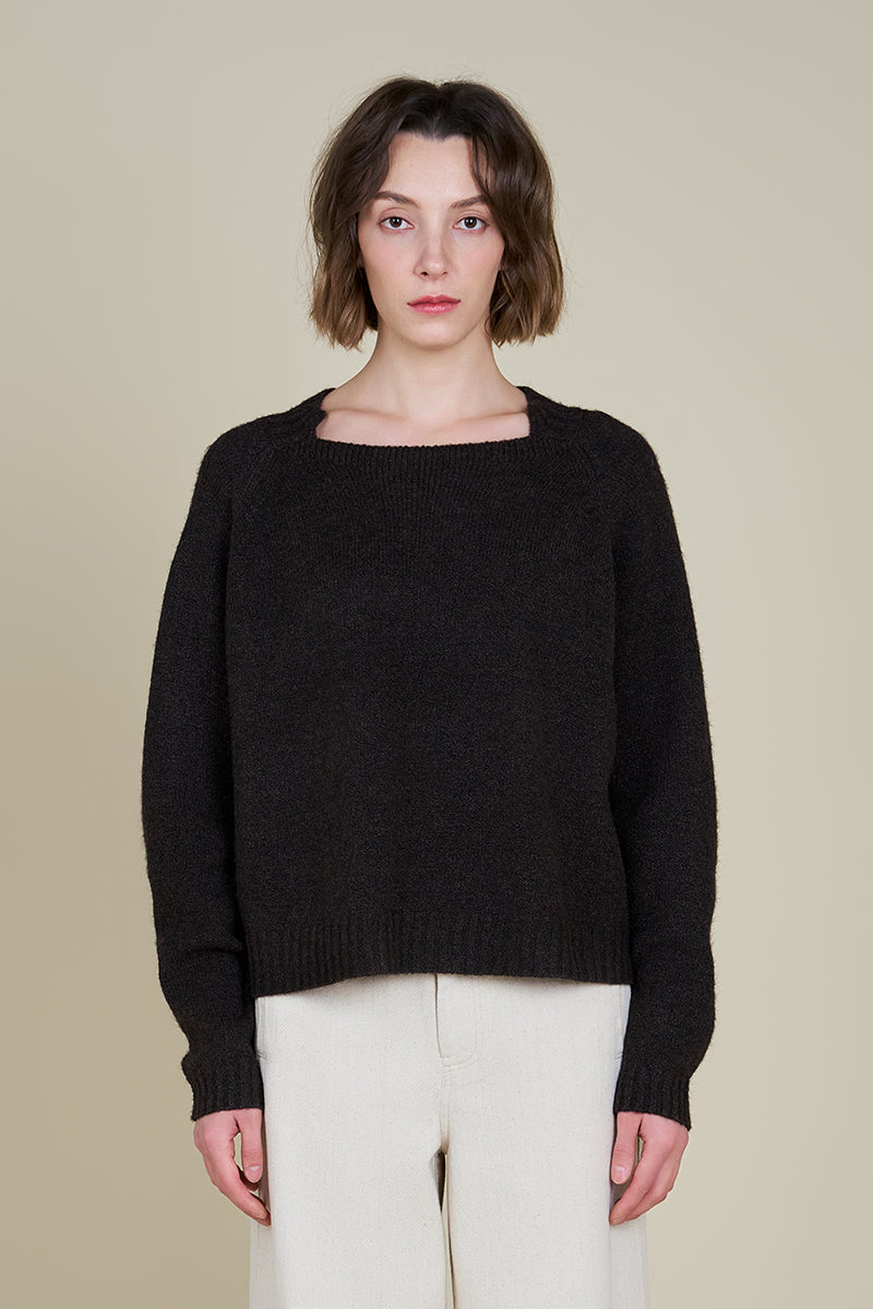 Back Vent Sweater