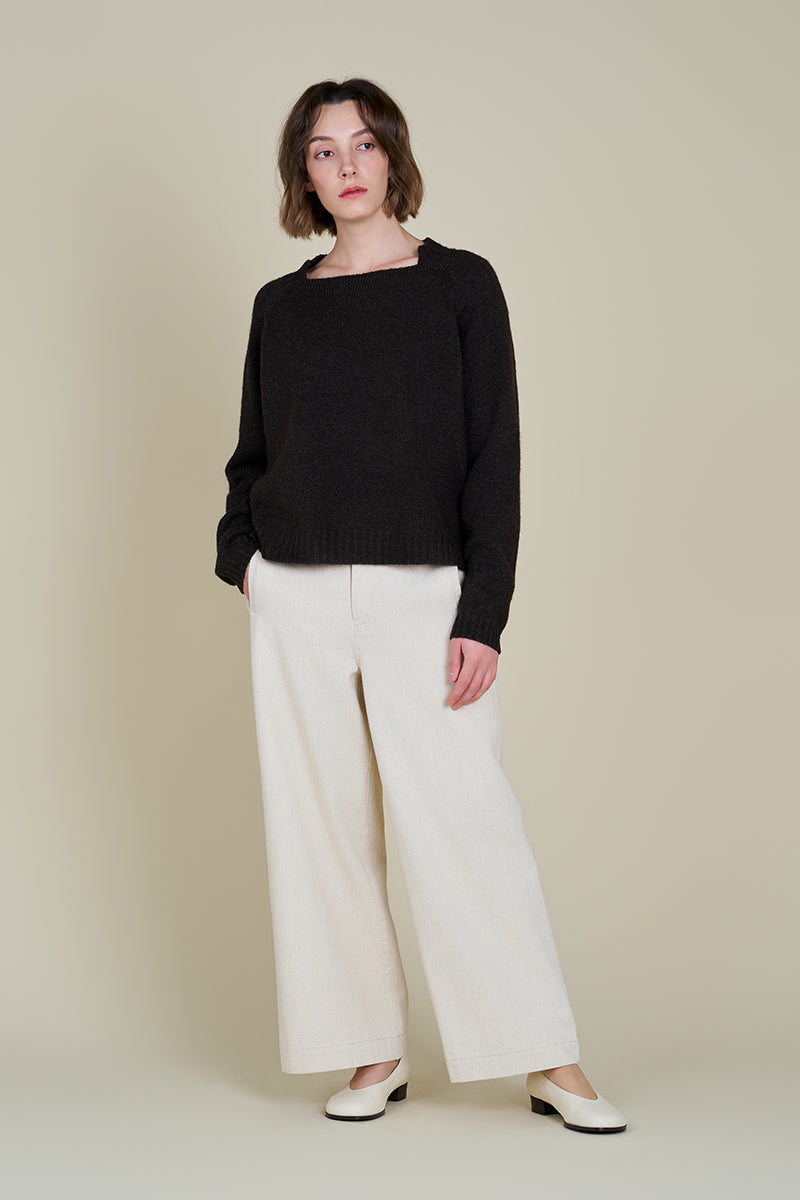 Back Vent Sweater