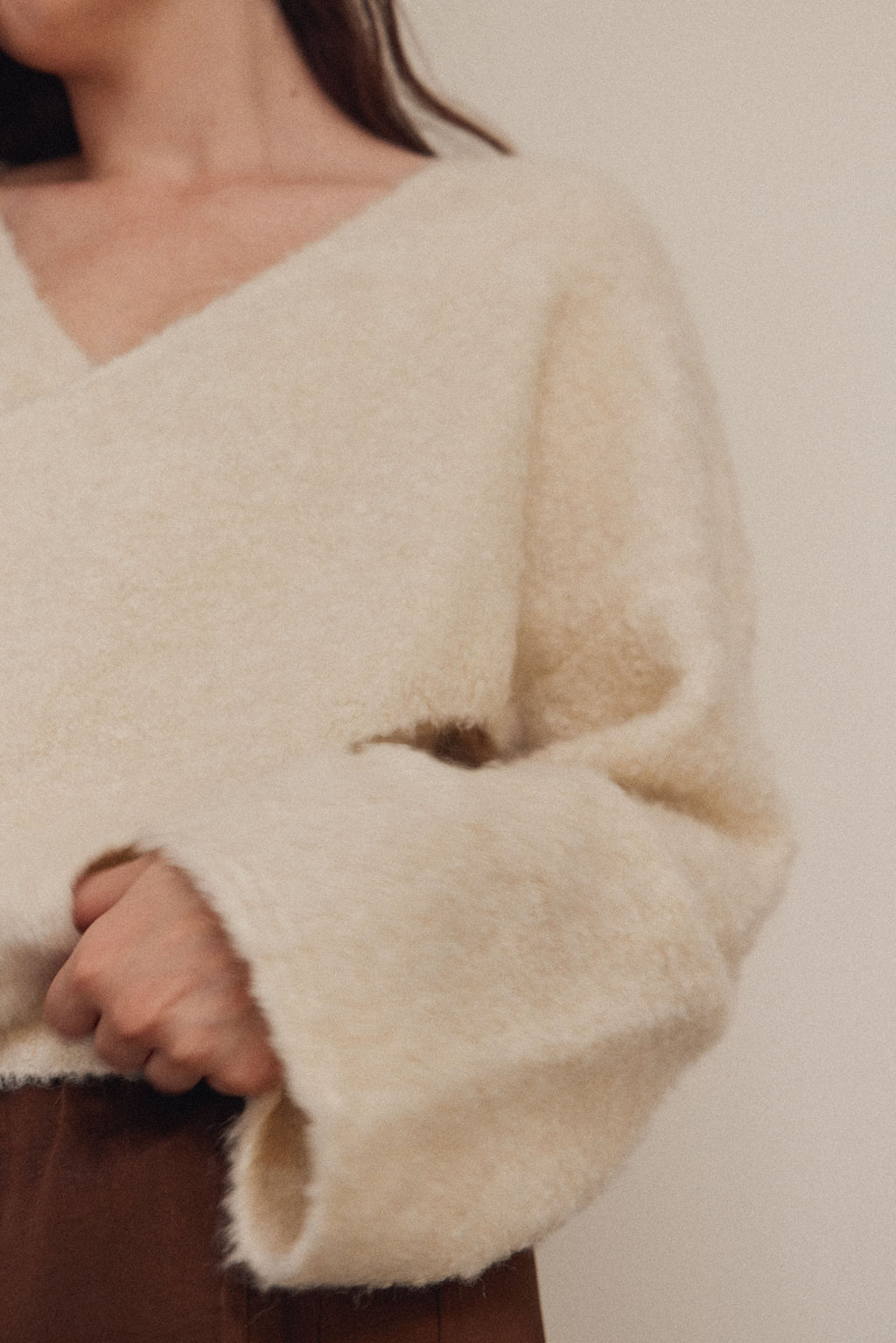 Fuzzy Sweater Pullover