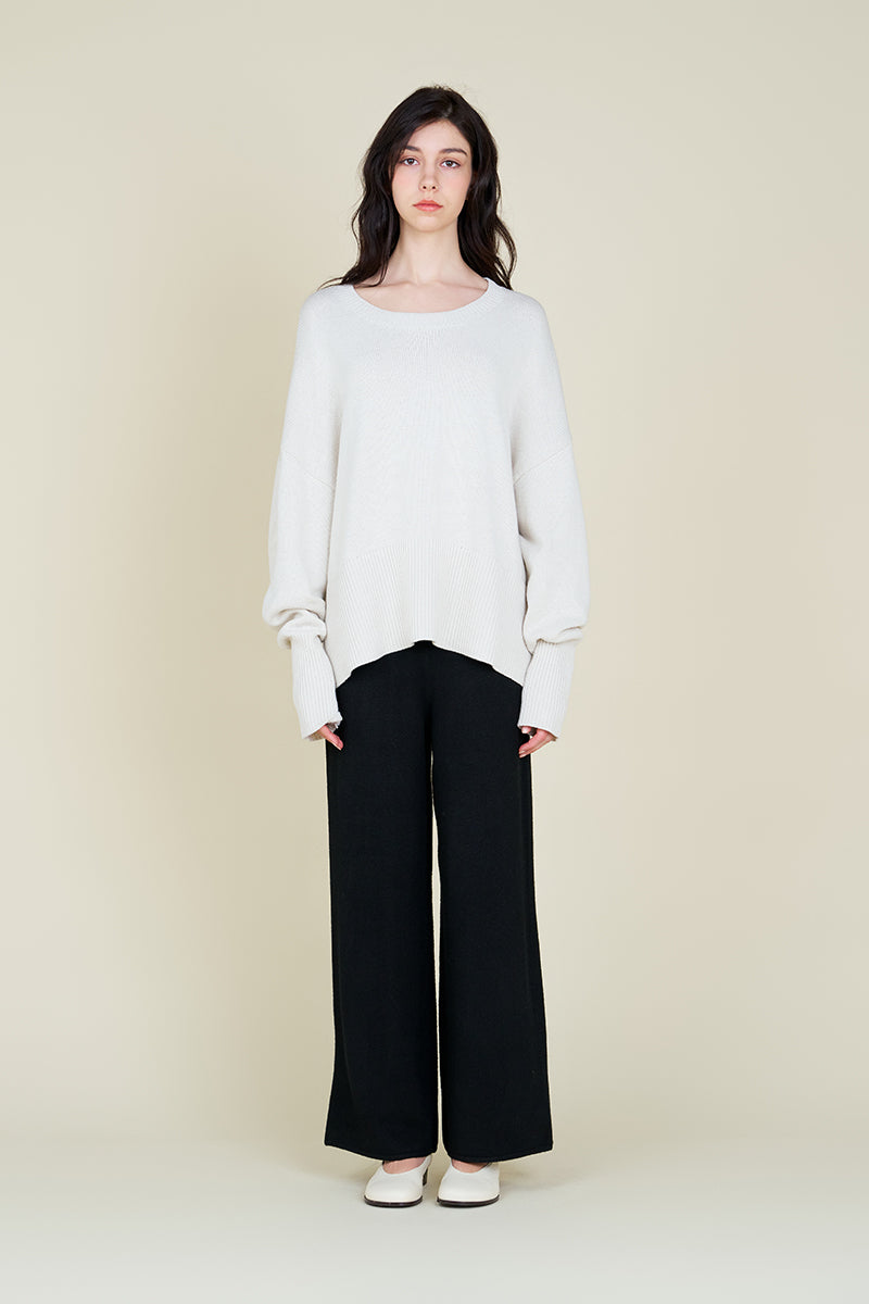 Straight Leg Knit Pants