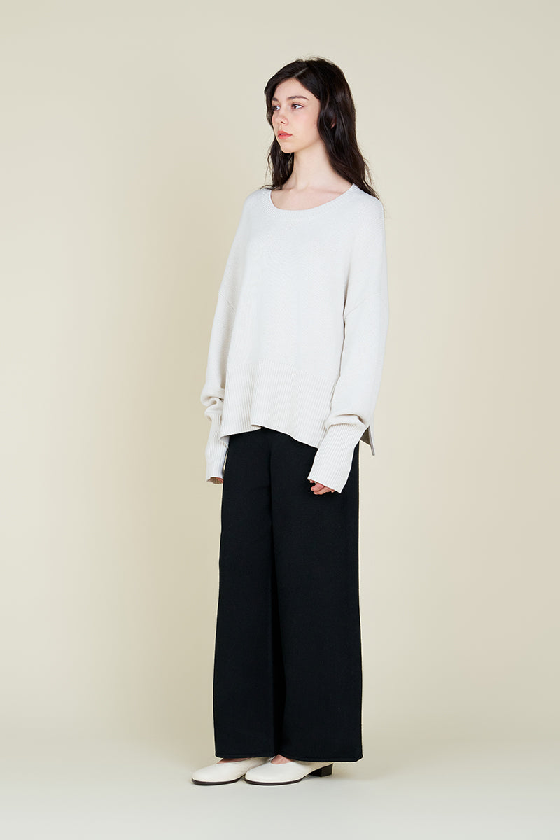 Straight Leg Knit Pants