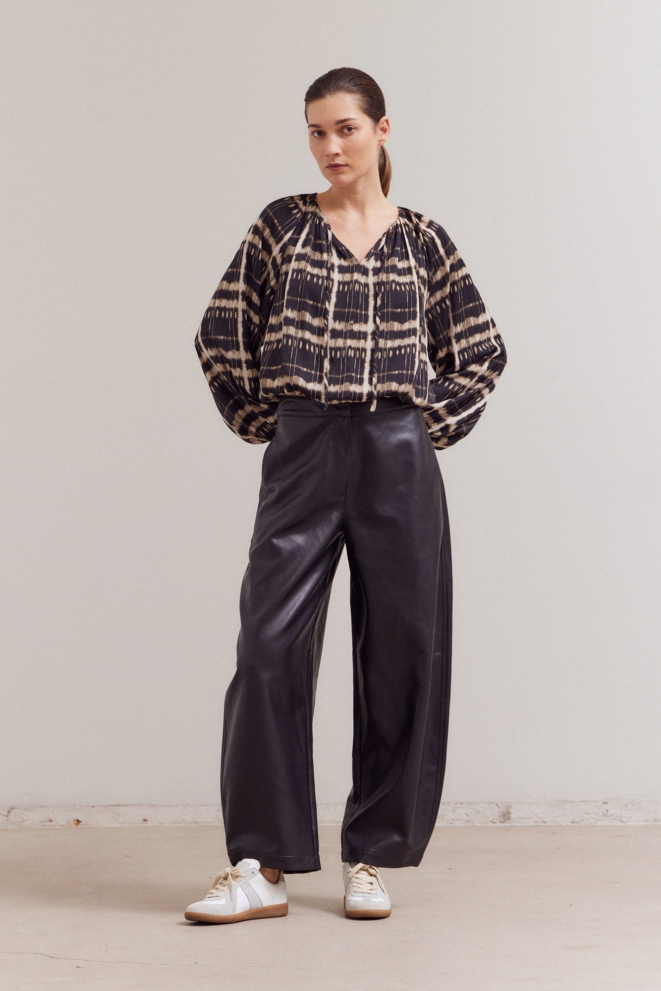 Printed Voluminous Top