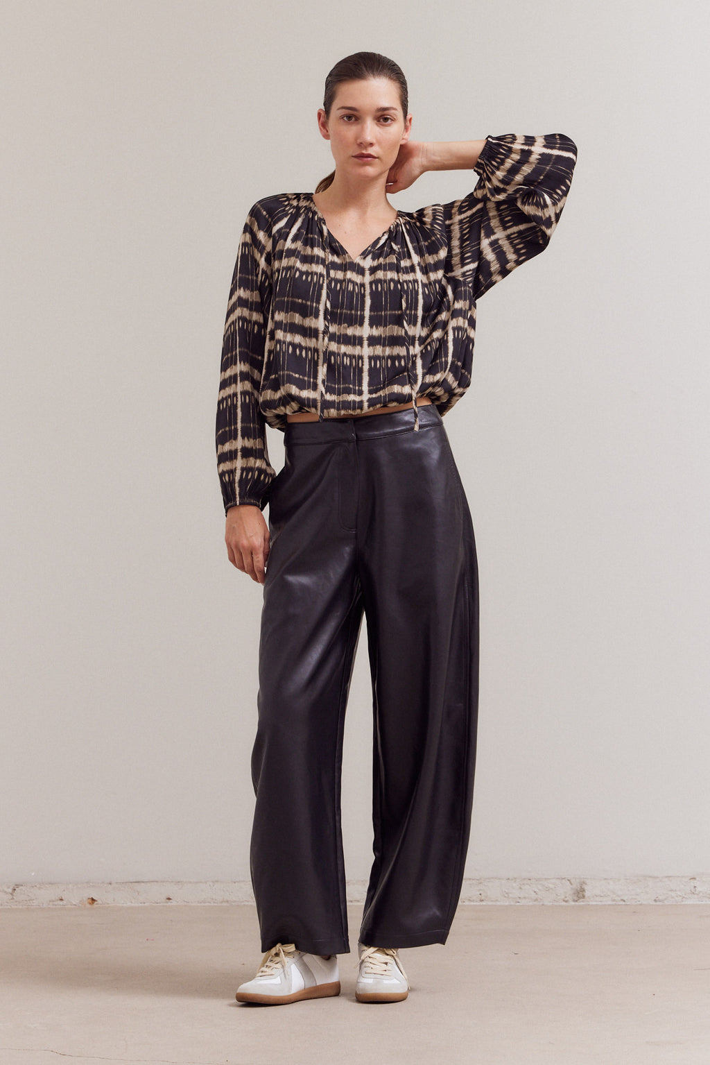 Printed Voluminous Top