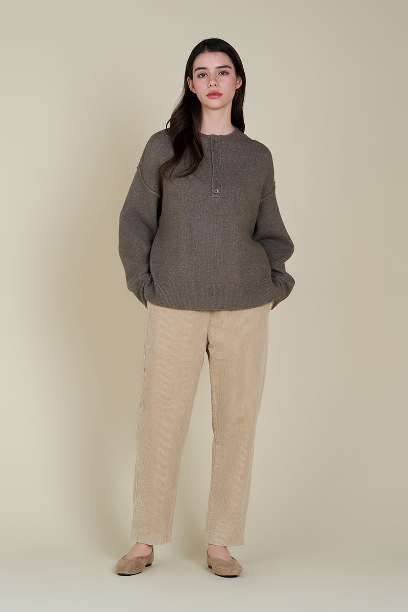 Half Placket Sweater