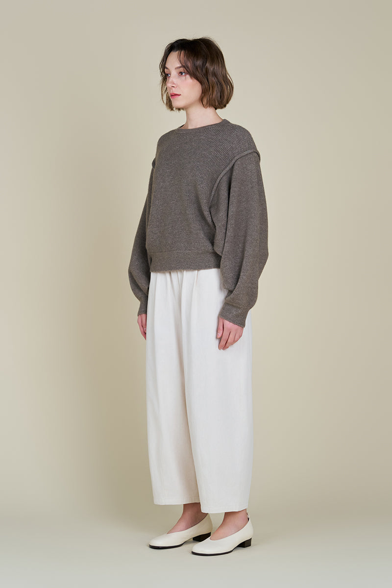 Rib Batwing Sweater
