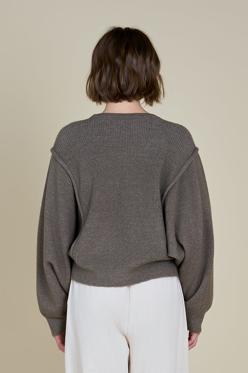 Rib Batwing Sweater