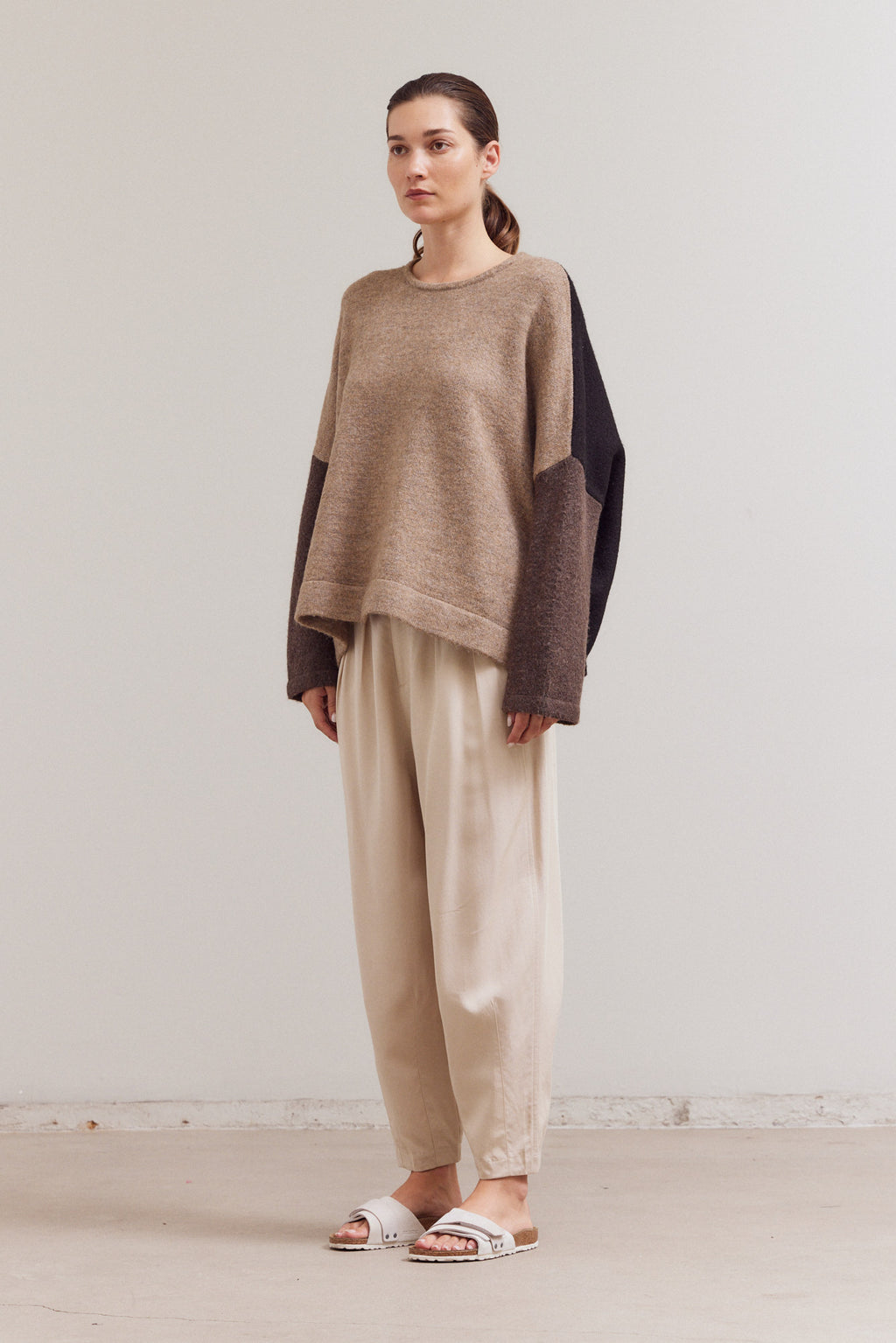 Color Block Pullover