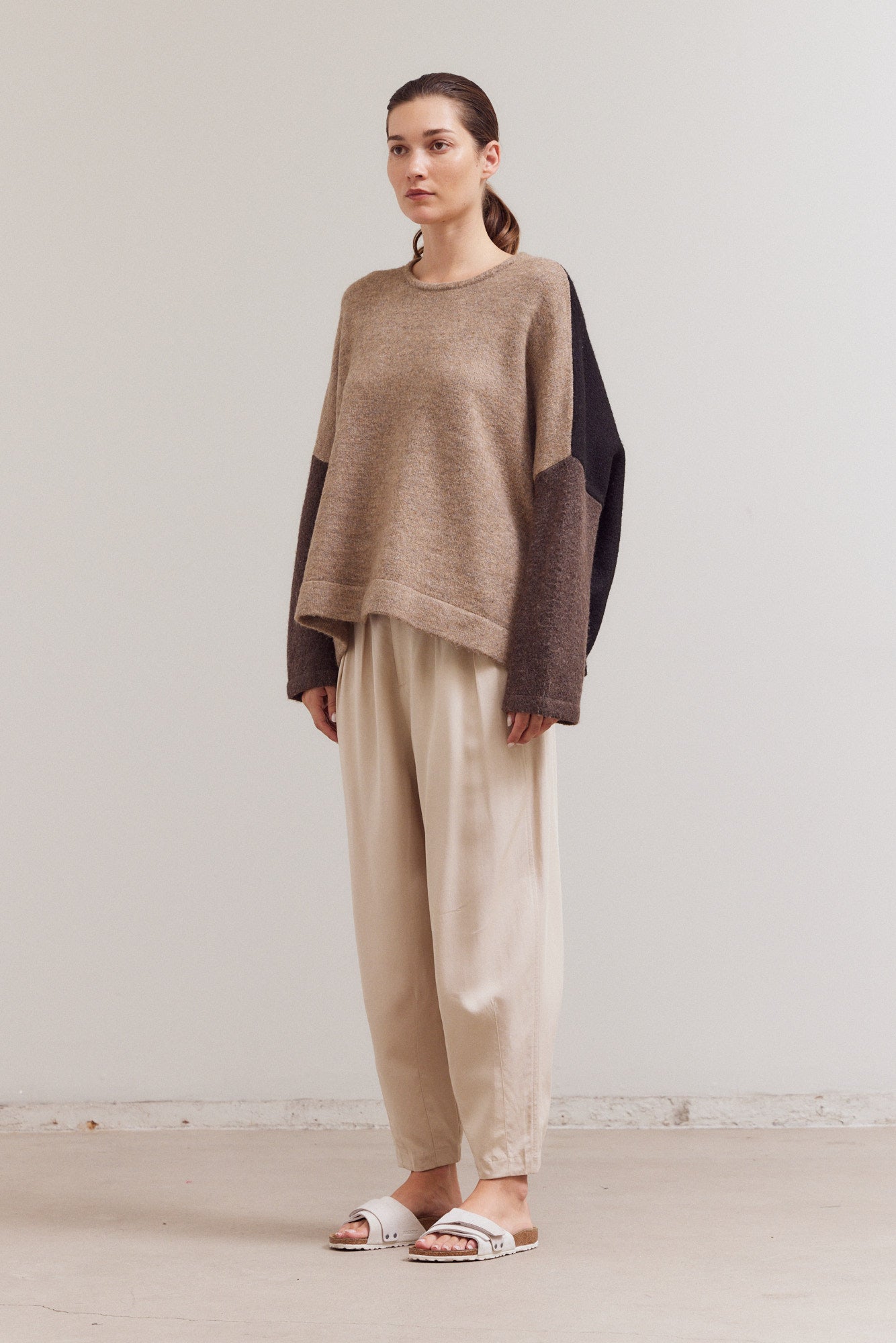 Color Block Pullover