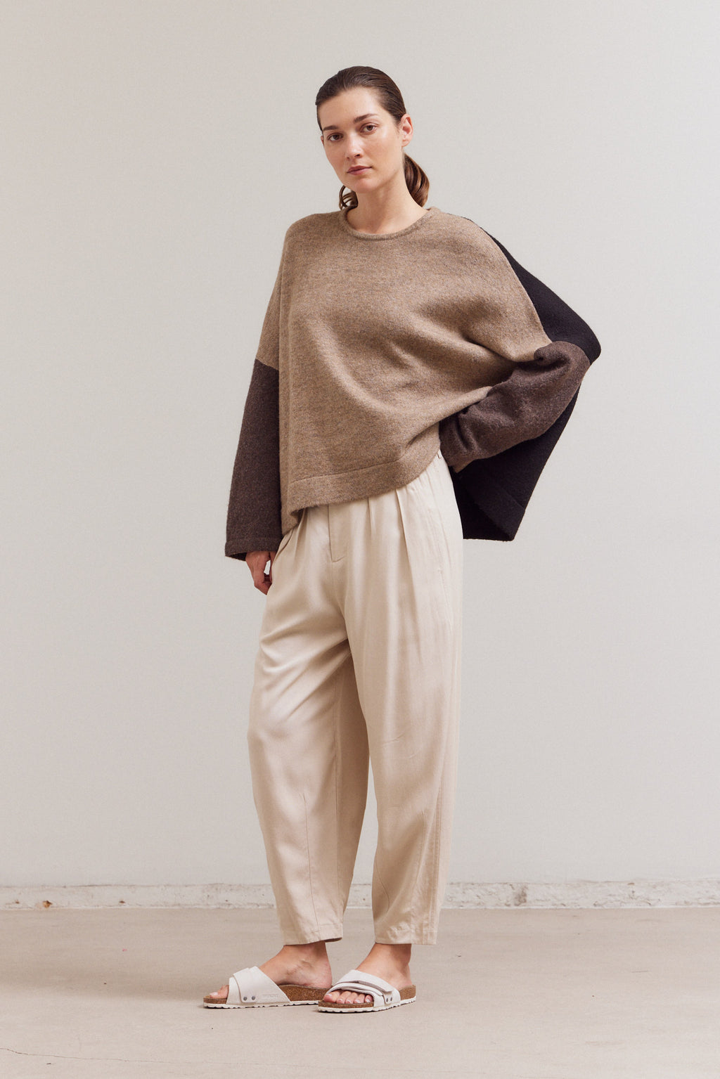 Color Block Pullover