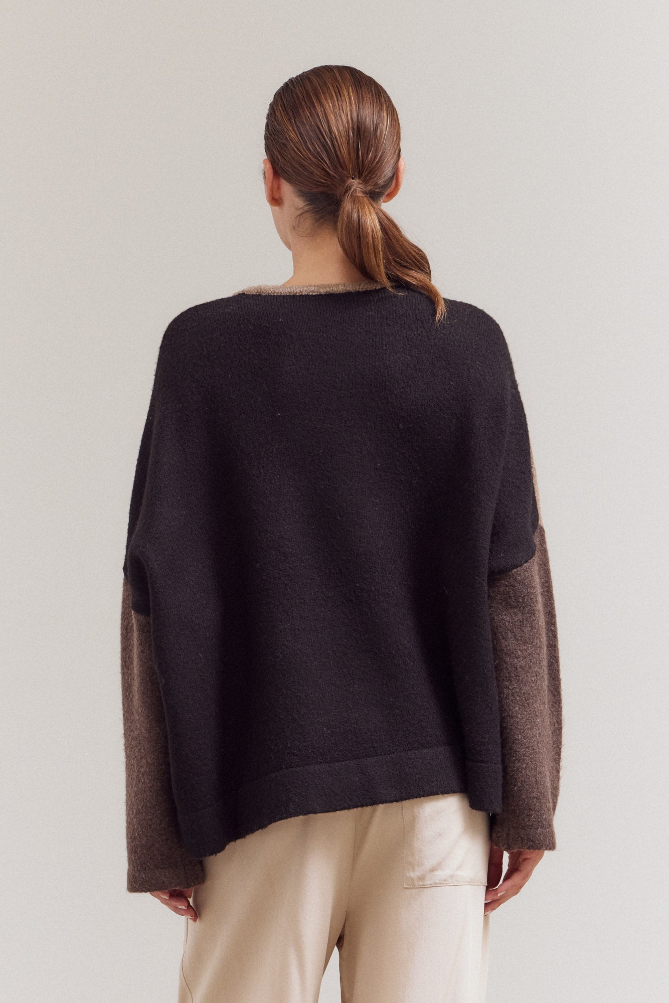 Color Block Pullover