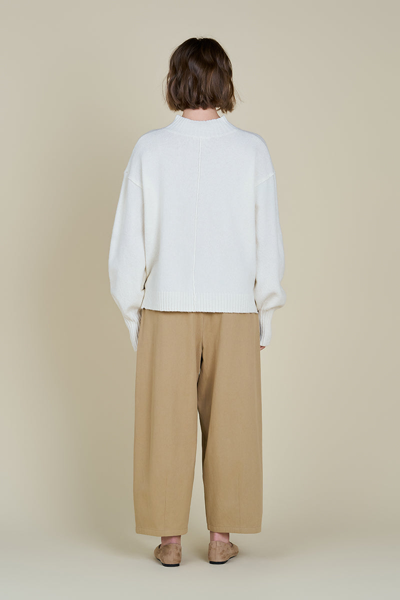 Rib Turtleneck Sweater