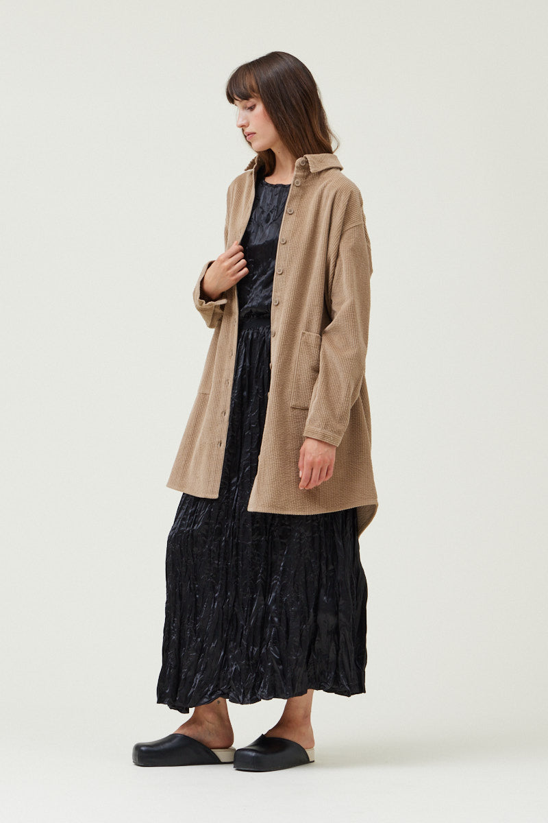 Corduroy Shirt Dress