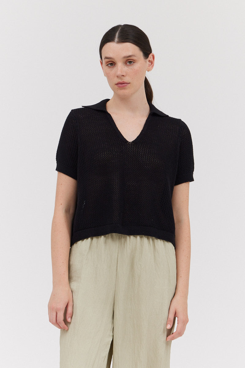 Cotton Shirt Sweater Top