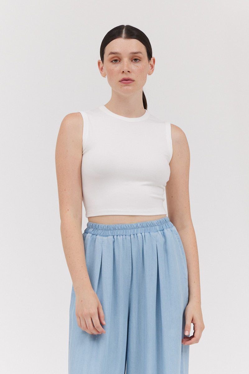 Jersey Crop Top