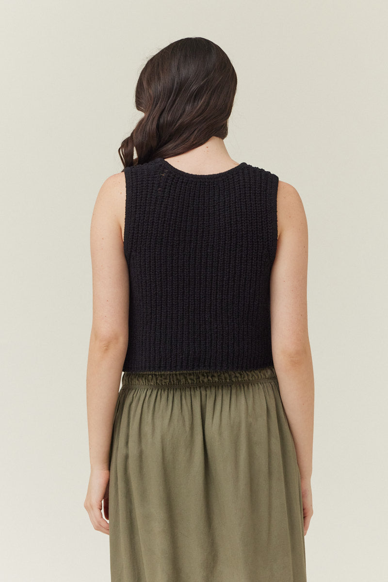 Summer Crop Sweater Top