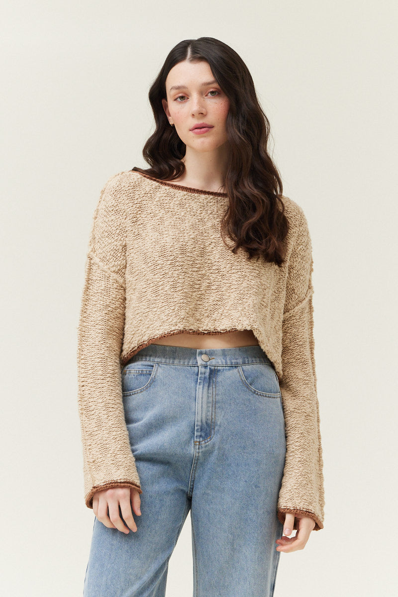 Cotton Slub Crop Top