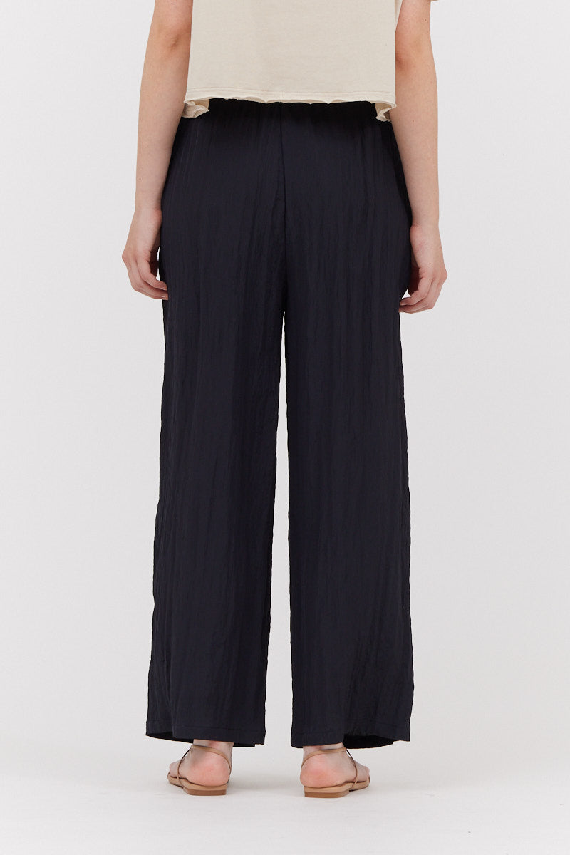 Crinkle Fabric Pants