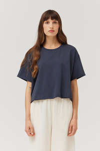 Overfit Soft Jersey Top