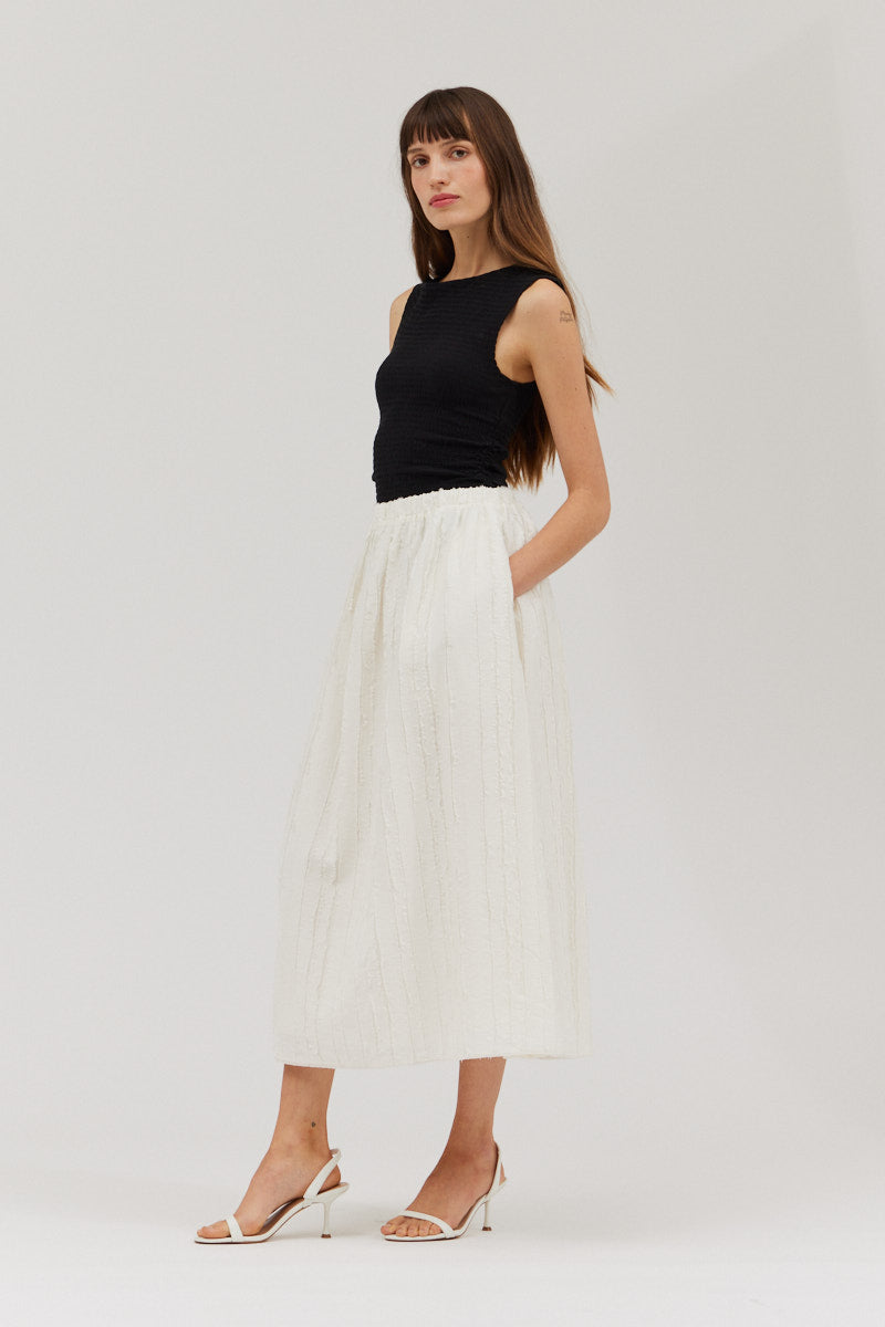 Jacquard Maxi Skirt
