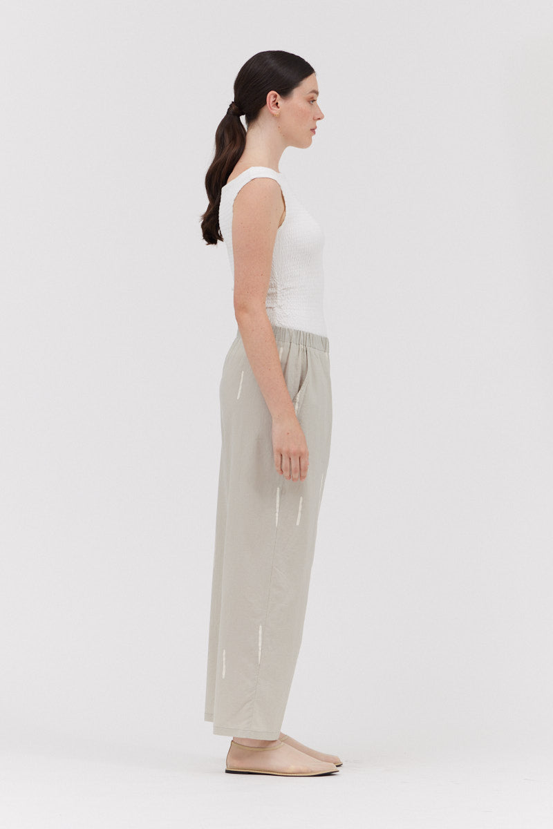 Cotton Print Pants