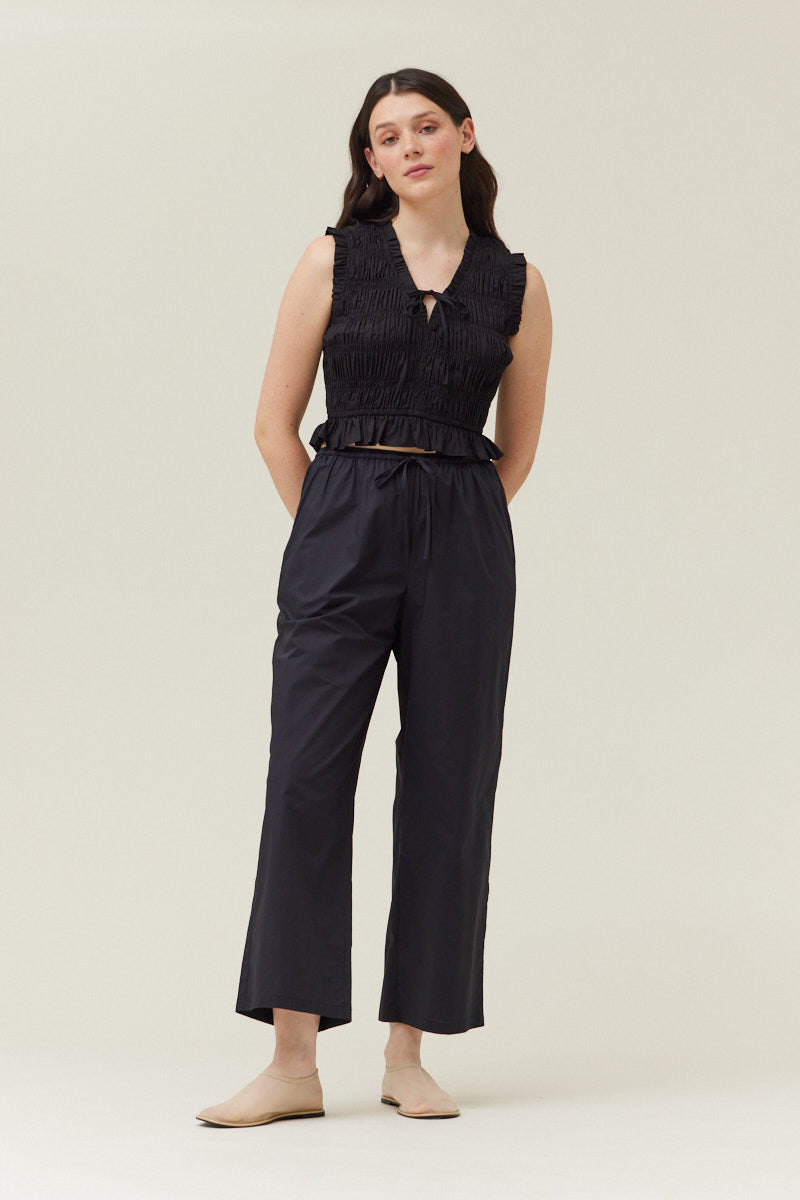 Smocking Crop Top