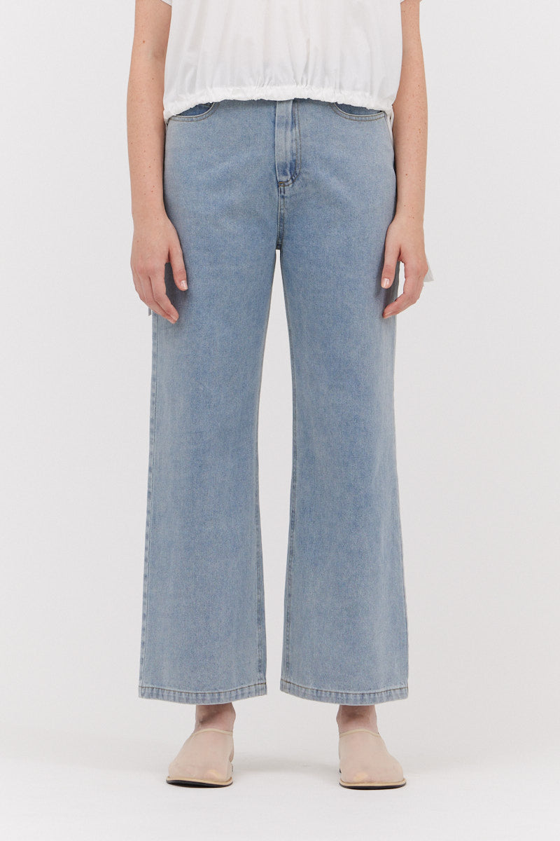 Straight Fit Denim Pants