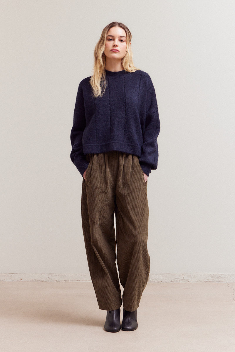 Texture Grid Knit