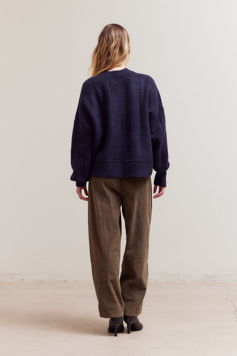 Texture Grid Knit