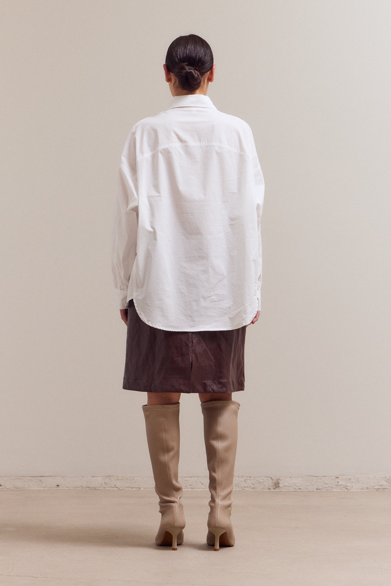 Oversize Fit Button Down Shirt