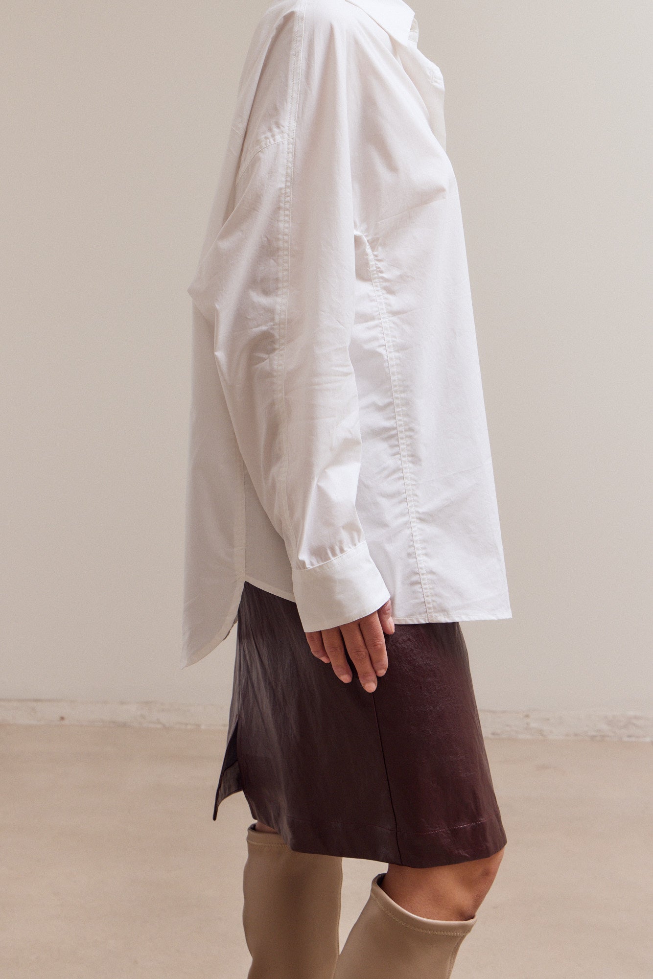 Oversize Fit Button Down Shirt