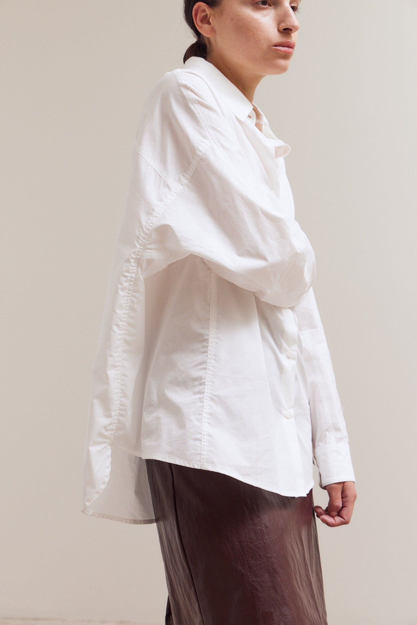 Oversize Fit Button Down Shirt