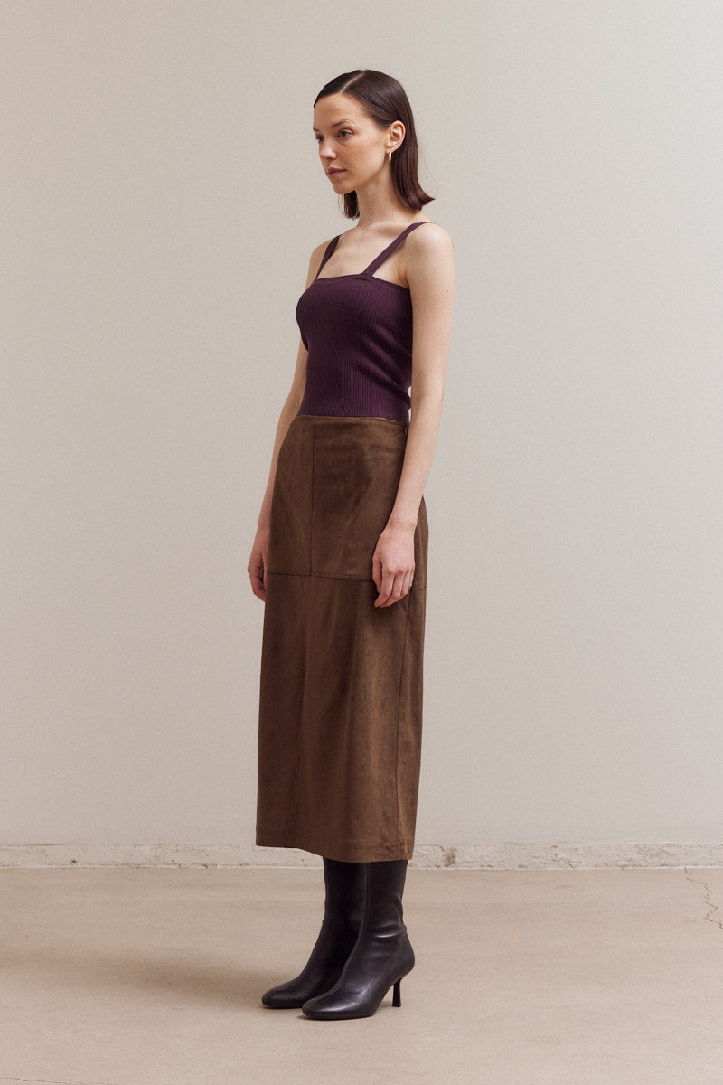 Rib-Knit Camisole Top