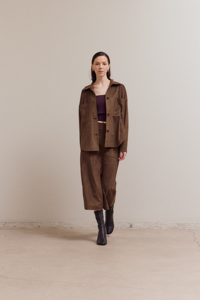 Vegan Leather Pencil Skirt