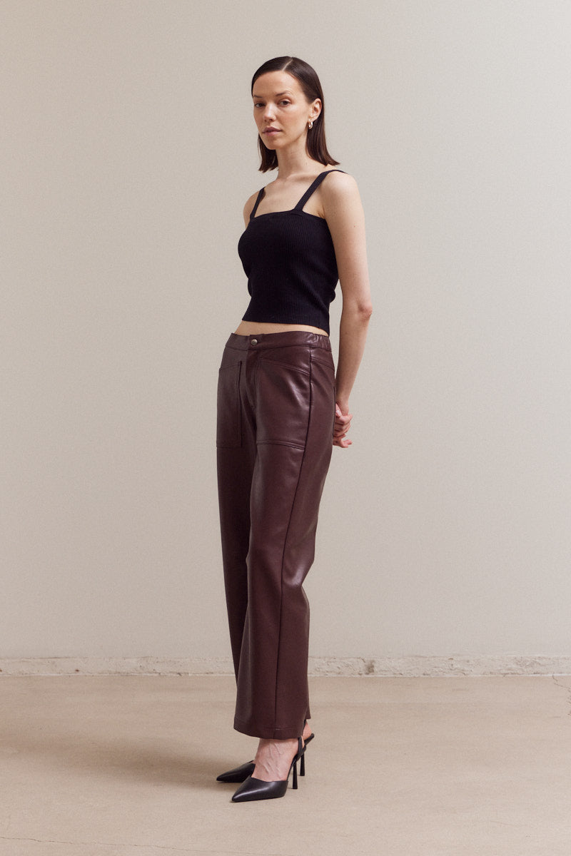 Rib-Knit Camisole Top