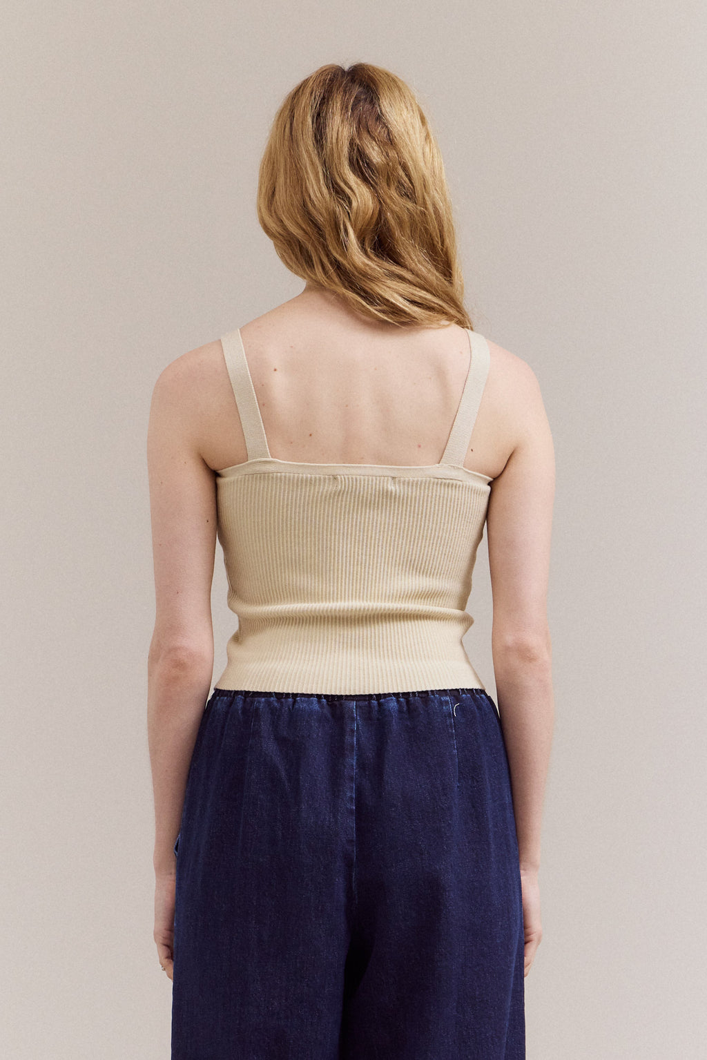 Rib-Knit Camisole Top