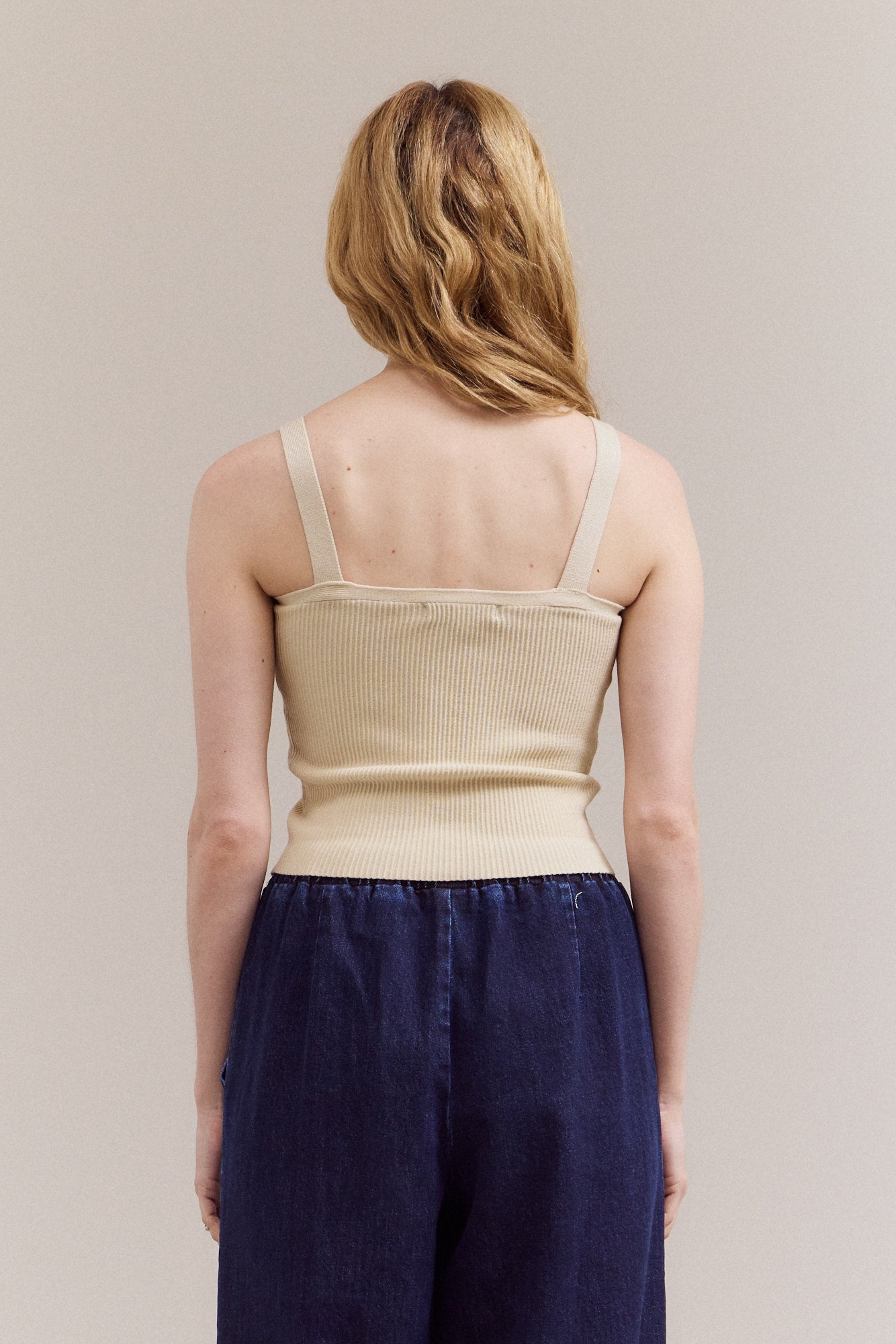 Rib-Knit Camisole Top