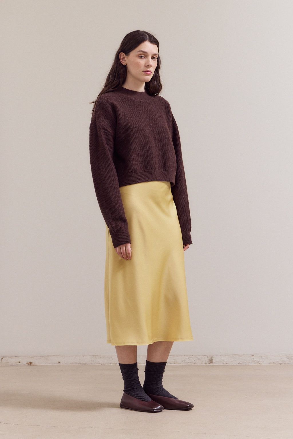 Knitted Crewneck Top