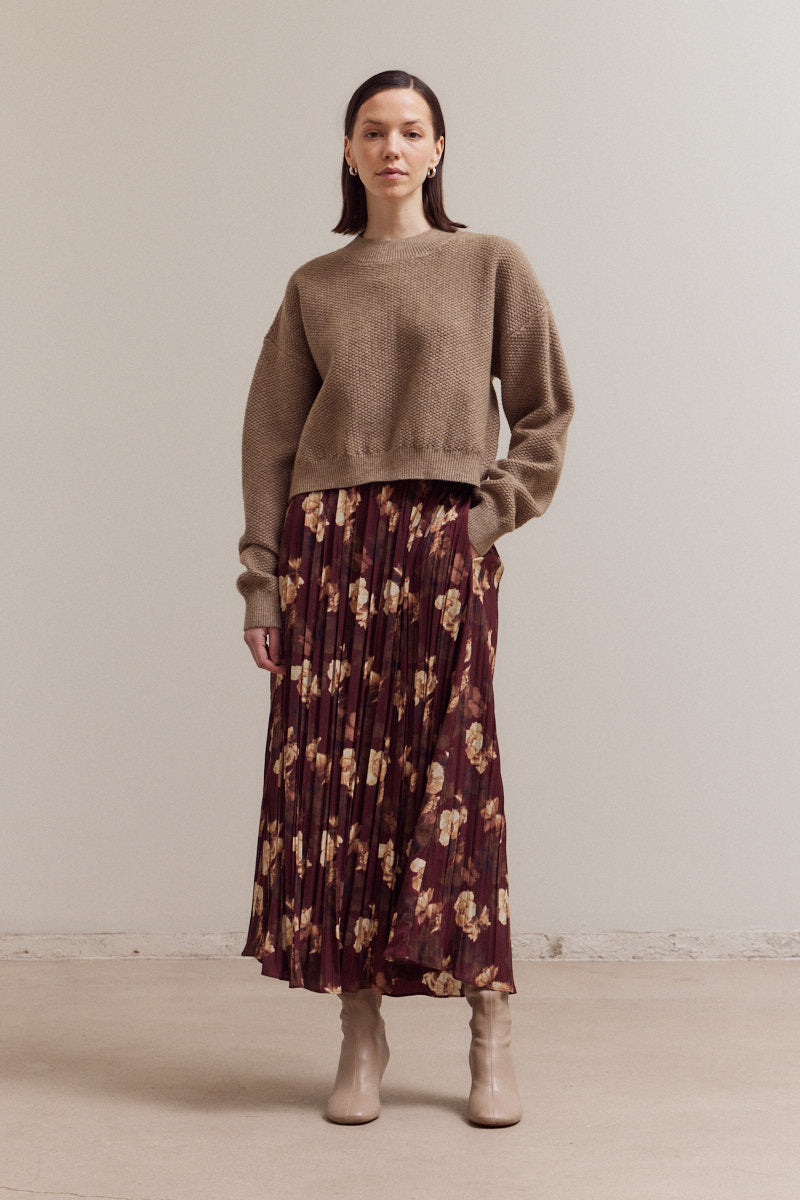 Knitted Crewneck Top